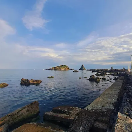 아파트 Aci Trezza Fronte Mare 아치카스텔로